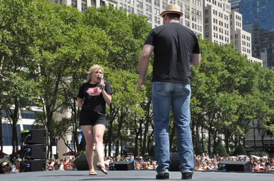 Photo Coverage: NICE WORK, BRING IT ON, and More Perform at Broadway in Bryant Park! Image
