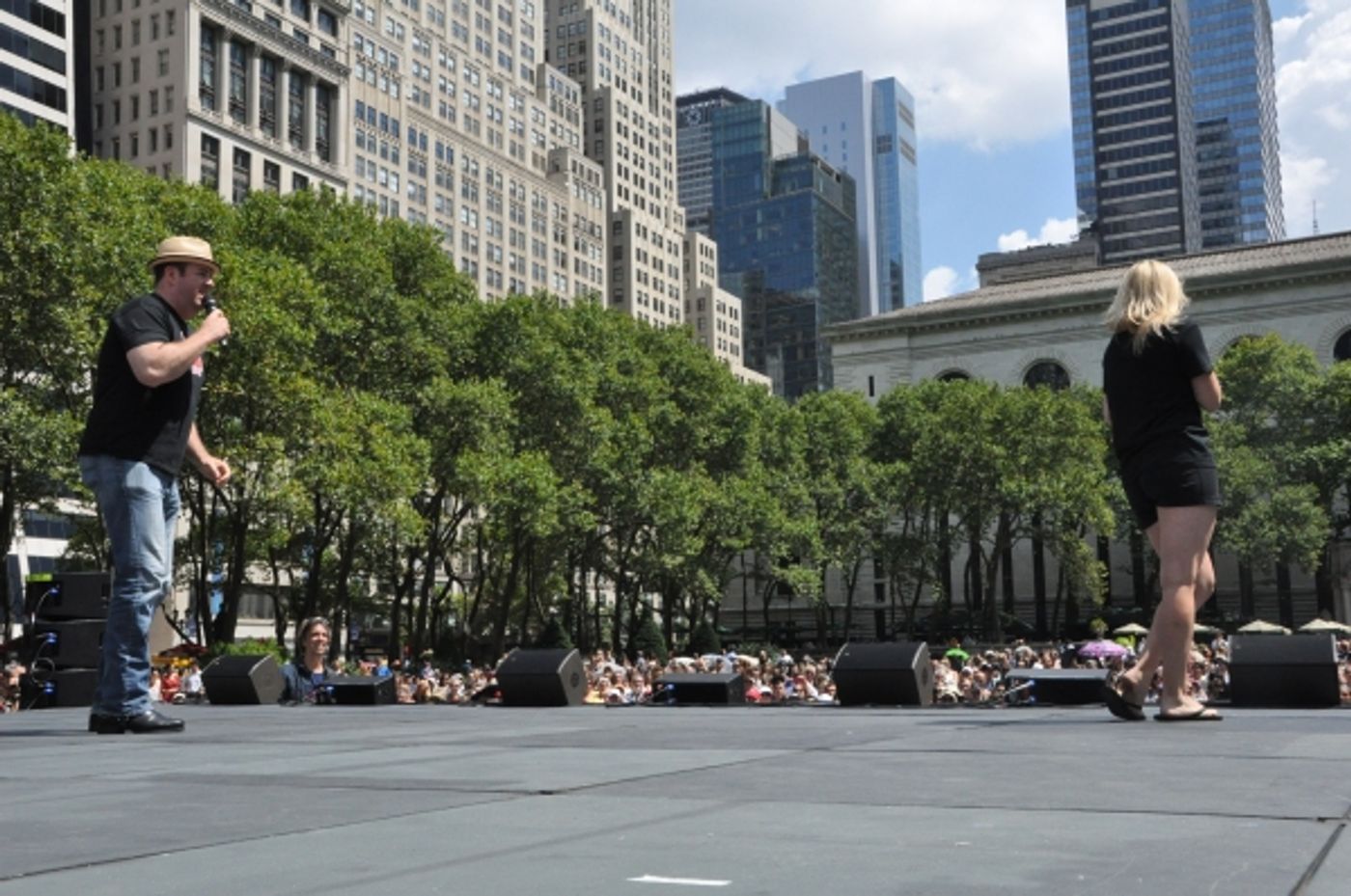 Photo Coverage: NICE WORK, BRING IT ON, and More Perform at Broadway in Bryant Park!  Image