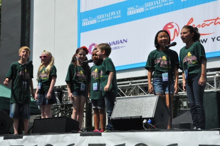 Photo Coverage: NICE WORK, BRING IT ON, and More Perform at Broadway in Bryant Park! Image
