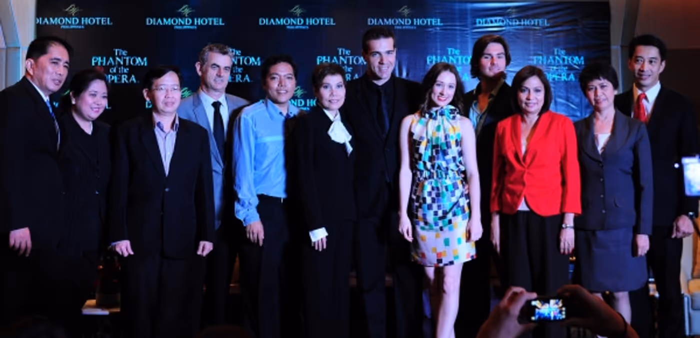 Photo Flash: THE PHANTOM OF THE OPERA Manila Cast Meet the Press Image