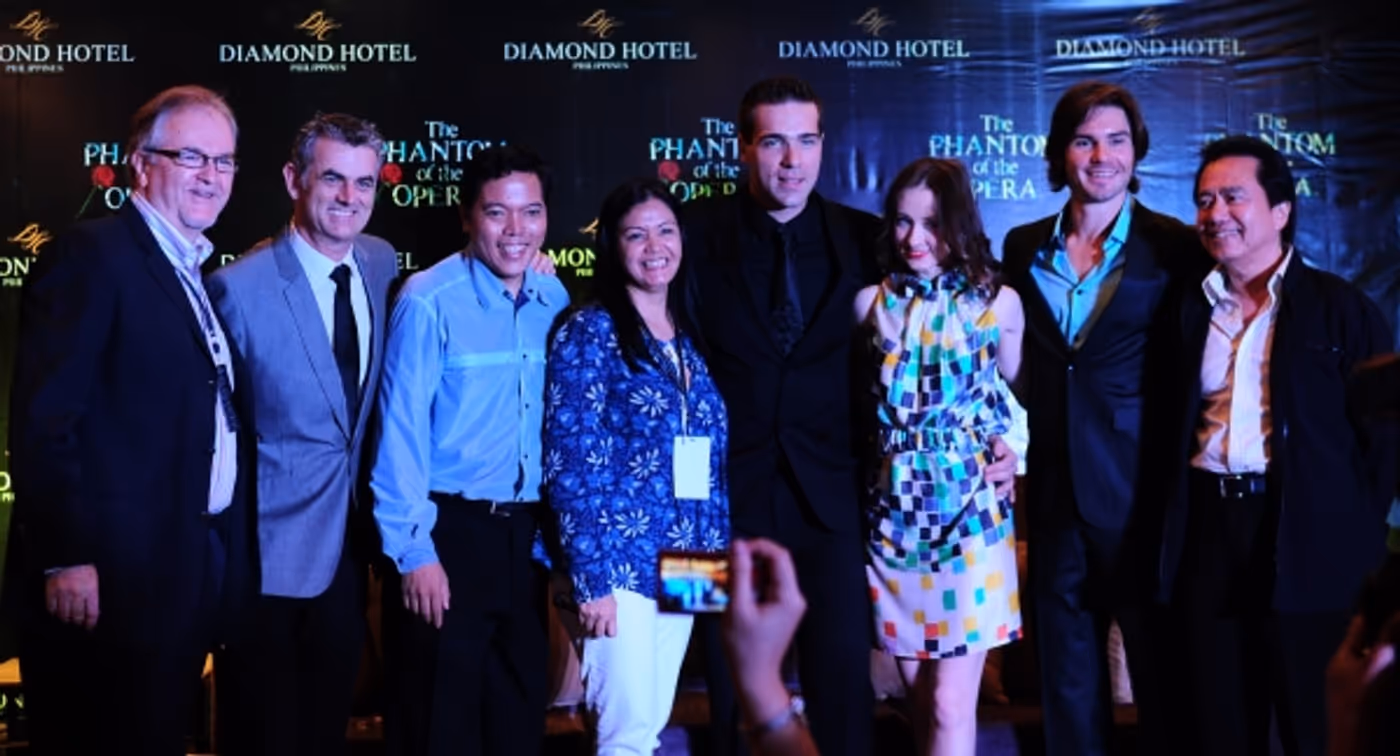 Photo Flash: THE PHANTOM OF THE OPERA Manila Cast Meet the Press Image