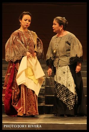 Cris Villonco and Noemi Manikan-Gomez Photo