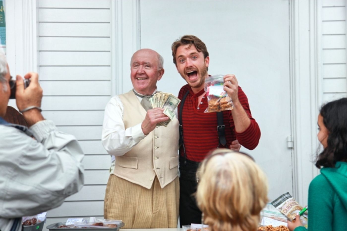 Photo Flash: Goodspeed's CAROUSEL Celebrates Julia Child's 100th Birthday With Bake Sale - Highlights!  Image