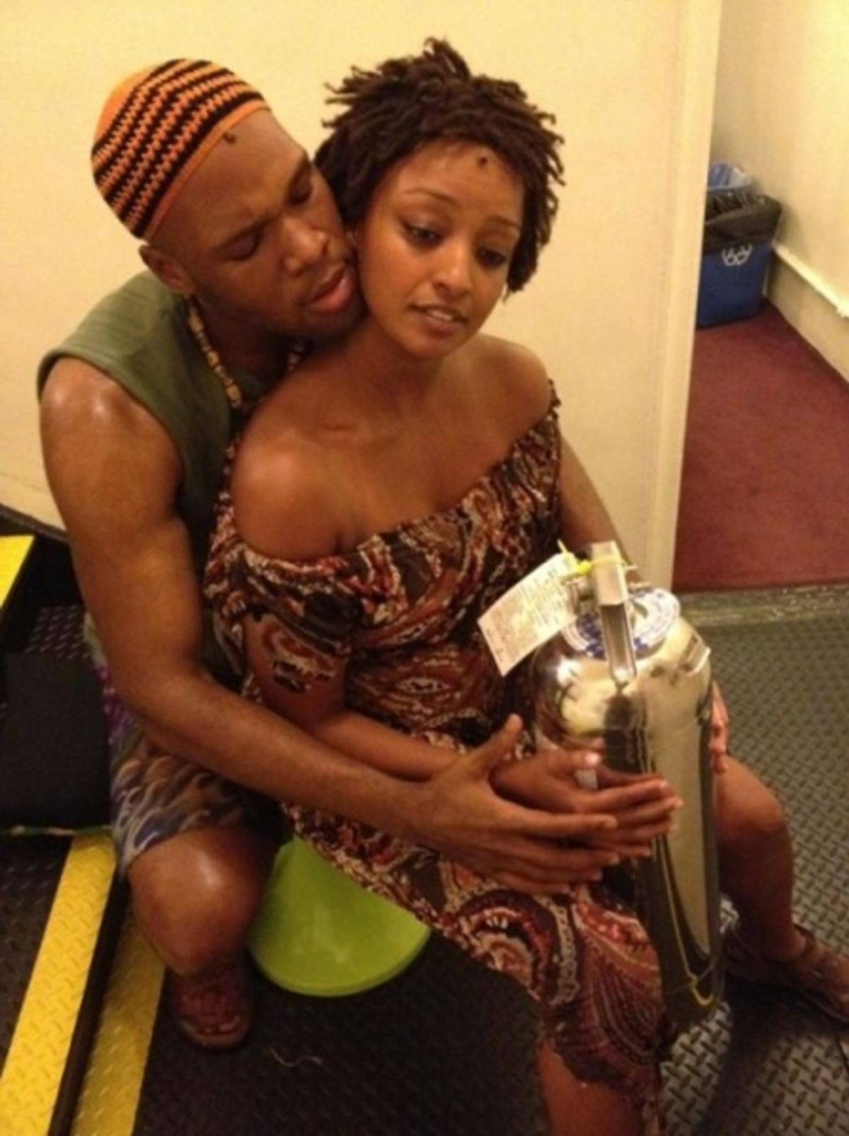 THE BOOK OF MORMON's Asmeret Ghebremichael and Michael James Scott Ã¢â‚¬Â@asmeretyemane A Ã¢â‚¬Âª#SIPÃ¢â‚¬Â¬ tribute to our friends at Ghost! Ã¢â‚¬Âª@jimmyfallonÃ¢â‚¬Â¬ Ã¢â‚¬Âª@KeenanBloggerÃ¢â‚¬Â¬ Ã¢â‚¬Âª@FashionistaMJSÃ¢â‚¬Â¬ Ã¢â‚¬Âªpic.twitter.com/Yhz at 