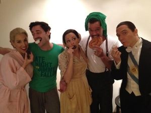 EVITA's Max von Essen â€Âand Company @MaxizPad No seriously ‪@jimmyfallon‬ we just eat donuts. ‪#SIP‬ ‪@ricky_martin‬ ‪@cerveris‬ ‪@therachelpotter‬ ‪@jesspatty‬ ‪pic.twitte @ BroadwayWorld EVITA's Max von Essen â€Âand Company @MaxizPad No seriously †Photo