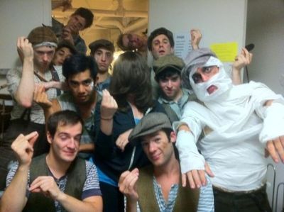 NEWSIES' Aaron J. Albano and Company Ã¢â‚¬Â@aaronjalbano Deadsies! Ã¢â‚ Photo