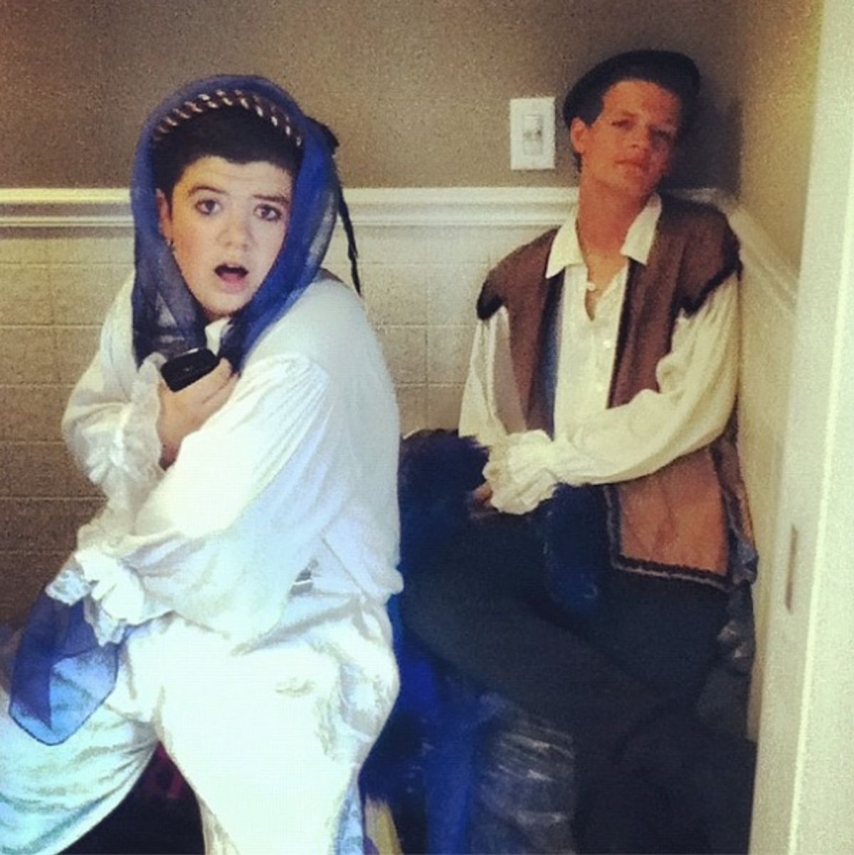 KISS ME, KATE's Hale McSharry and Company (The Kweskin Theatre) Ã¢â‚¬Â@h2mc Closing day clean-up. #KissMeKate #SIP @danieljward4 @curiousbgeorge cc: @KeenanBlogger @MaxizPad http://instagr.am/p/Oe0rcCqNMA/ at 