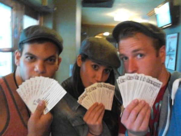 NEWSIES' Andrew Hollenbeck and Company Ã¢â‚¬Â@DrewHollenbeck .@Newsies #lott Photo