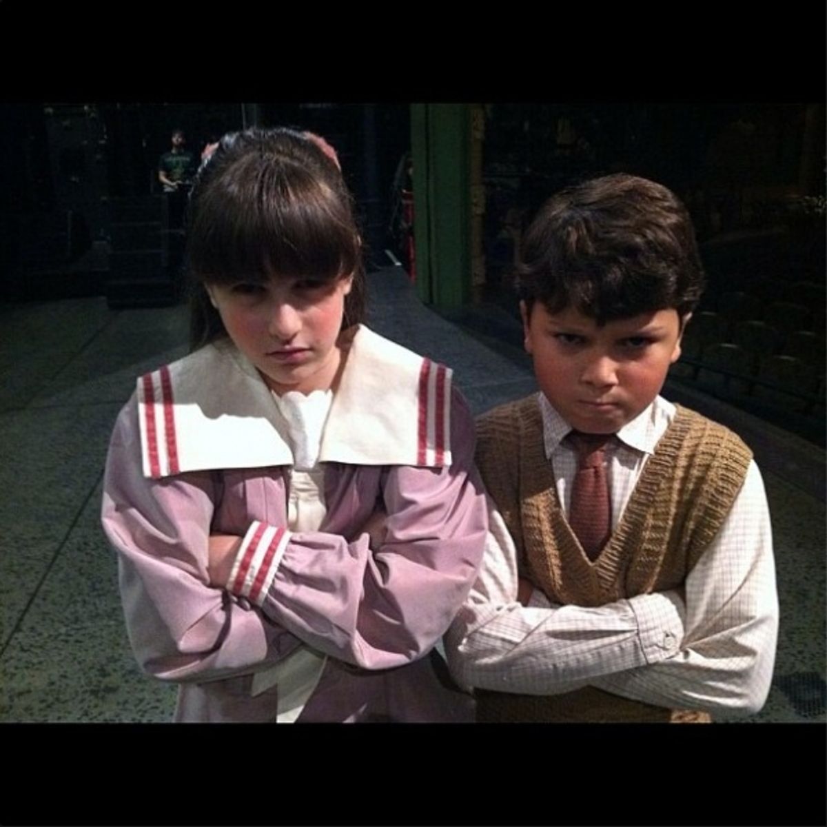 MARY POPPINS' Jeremy Hays and Company (CTG's Ahmanson Theatre in LA) Ã¢â‚¬Â@jlandonhays Our little Cosette and Gavroche are now Jane and Michael Banks. So proud! #SIP http://instagr.am/p/OfjhYPNLFL/ at 