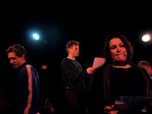 Anderson Davis, Barrett Foa and Tomasina Abate Photo
