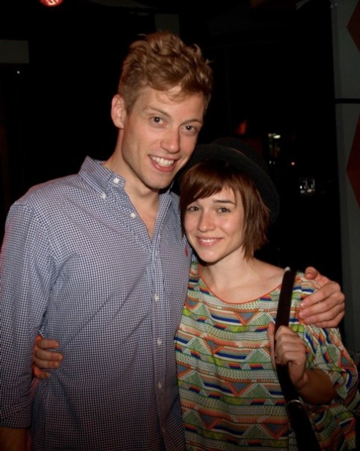 Barrett Foa and Renee Felice Smith at 