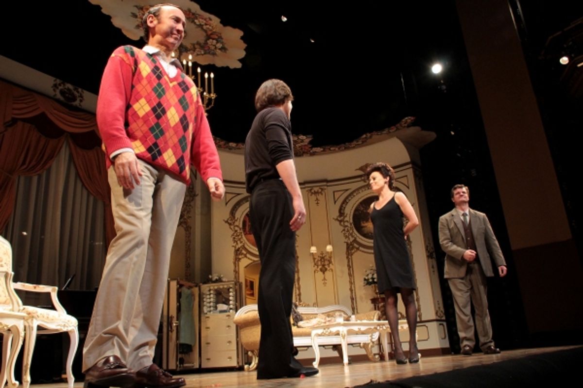 Jay Russell, Tom Pelphrey, Tracie Bennett, Michael Cumpsty at 