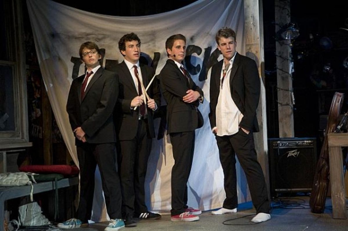 Will Roland, Harrison Chad, Ben Platt and Jason Hite at 