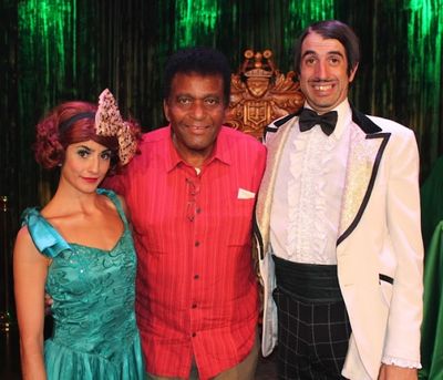 Charley Pride with ABSINTHE's Penny Pibbets and The Gazillionaire Photo
