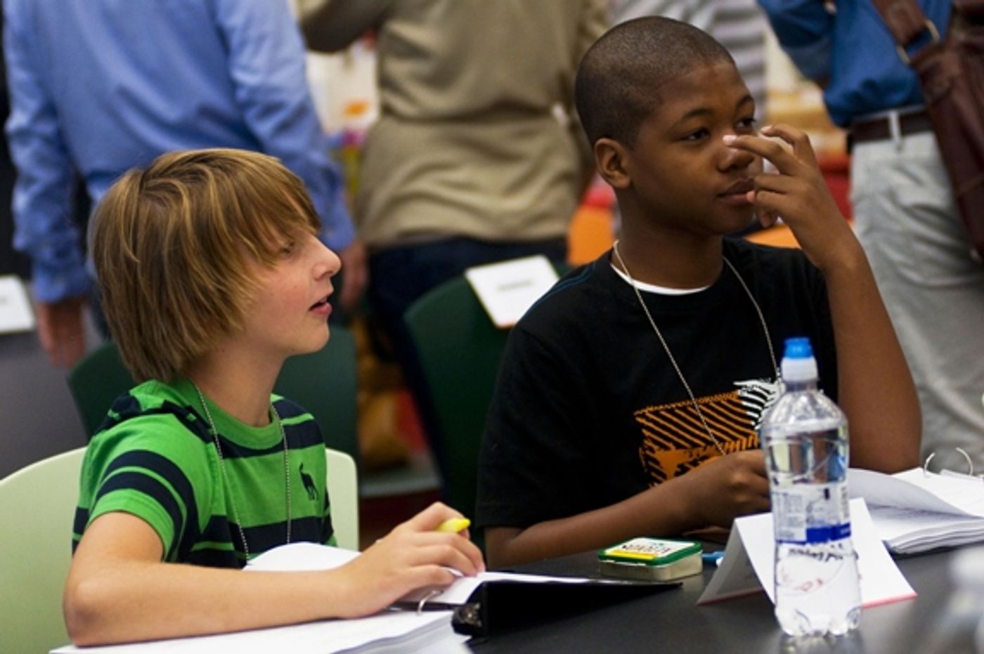 Photo Flash: Inside the First Rehearsal for KINKY BOOTS with Harvey Fierstein, Jerry Mitchell and More!  Image