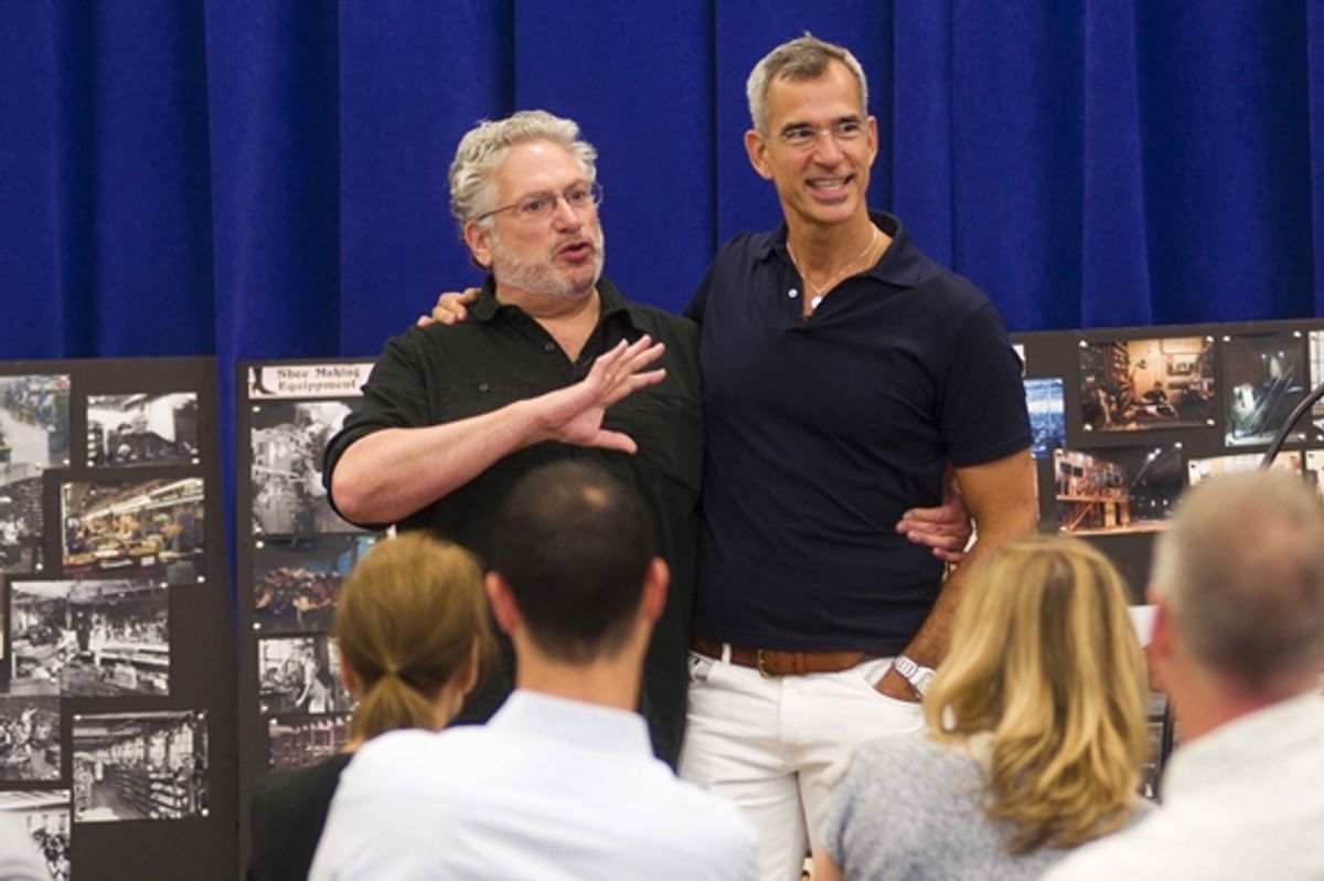 Harvey Fierstein, Jerry Mitchell at 