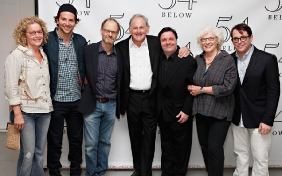 Amy Irving, Bradley Cooper, David Hyde Pierce, Victor Garber, Nathan Lane, Betty Buckley, Matthew Broderick at 