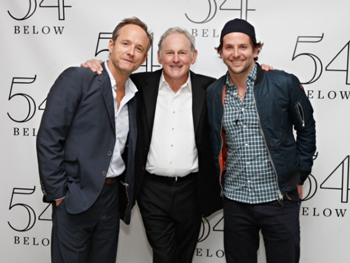 John Benjamin Hickey, Victor Garber, Bradley Cooper at 