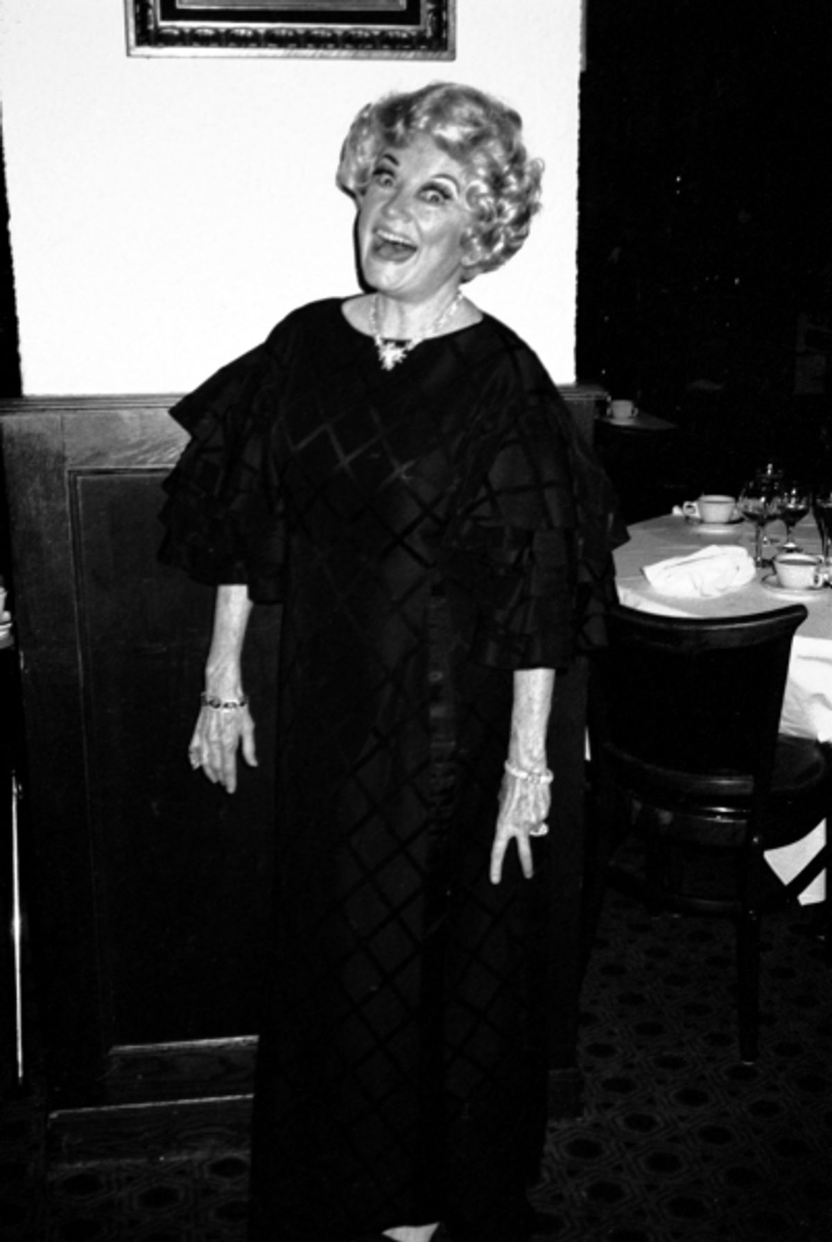 Phyllis Diller in New York City.  October 1981  at 