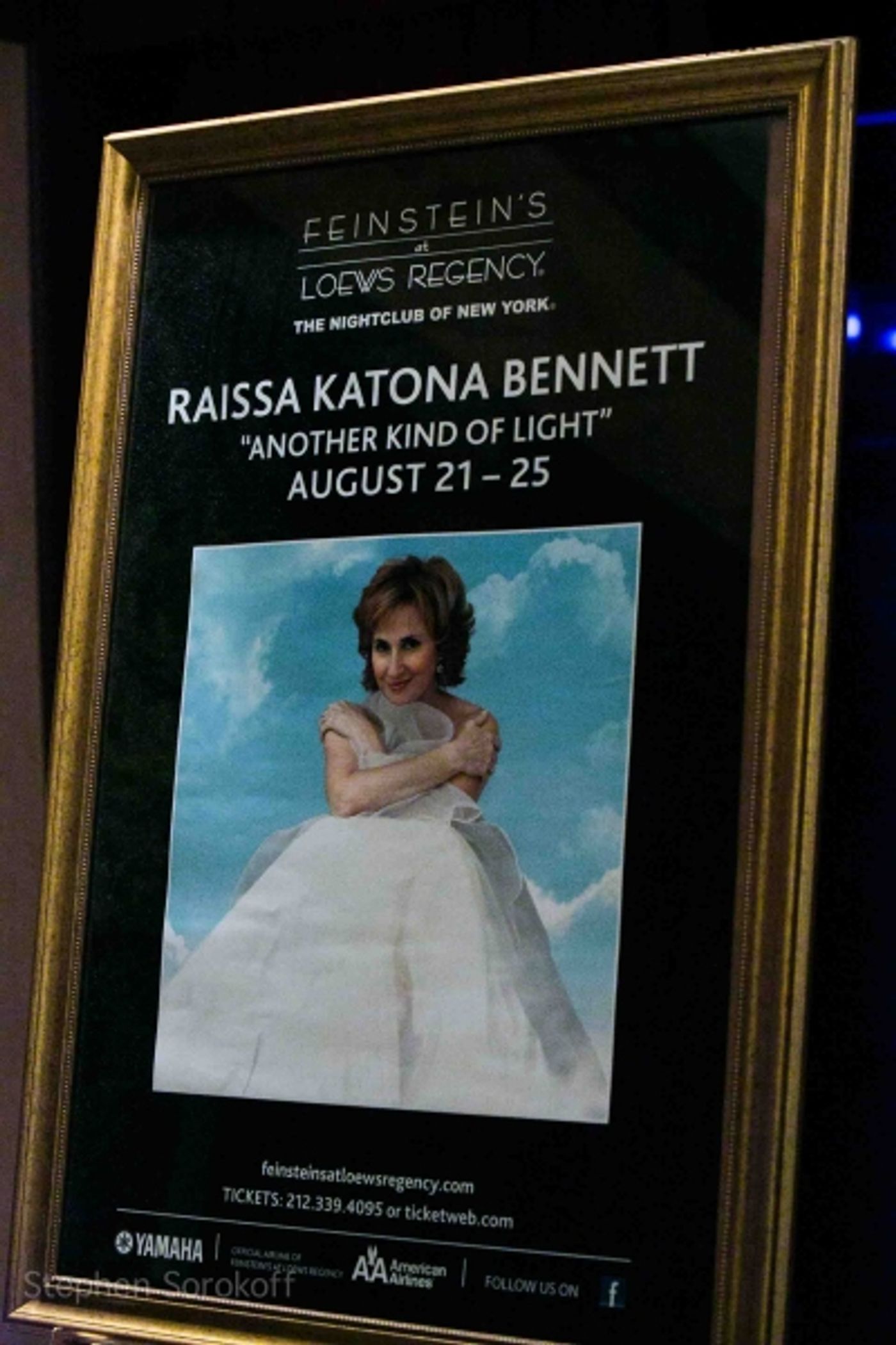 Photo Coverage: Raissa Katona Bennett Brings ANOTHER KIND OF LIGHT to Feinstein's  Image