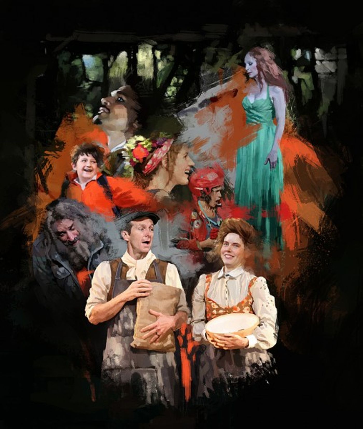 BWW Exclusive STAGE ART- INTO THE WOODS!  Image