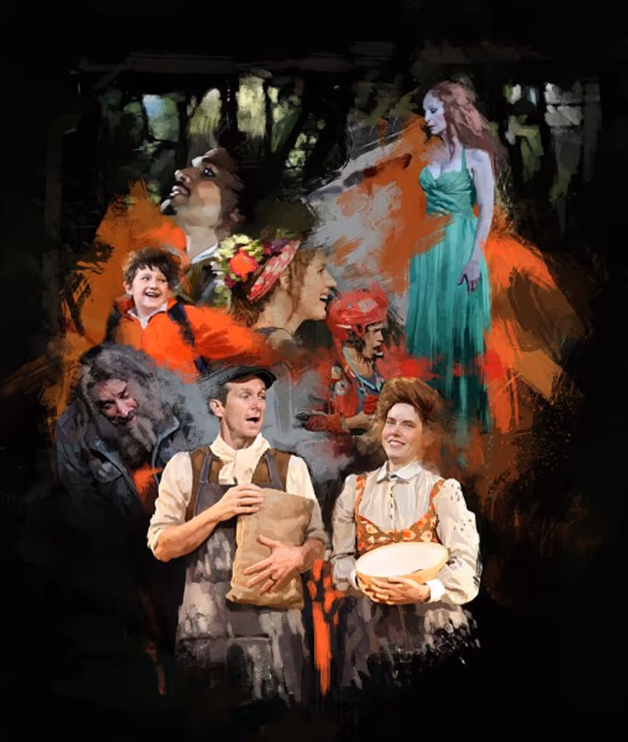 BWW Exclusive STAGE ART- INTO THE WOODS! Image