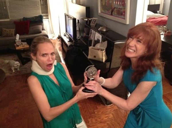 Kristin Chenoweth Spends Recovery Time with Kathy Griffin! Photo