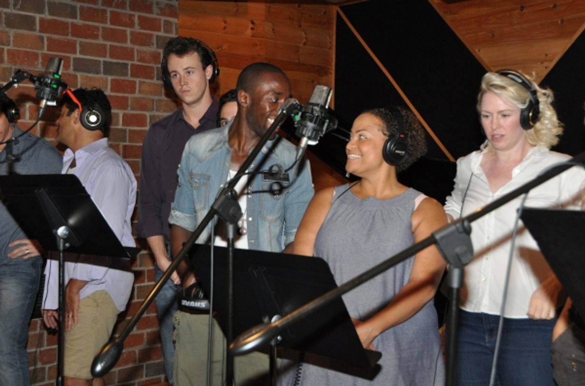 Peter Gregus, Quinn Van Antwerp, John Edwards, Angela Birchett and  Stephanie Estes at 