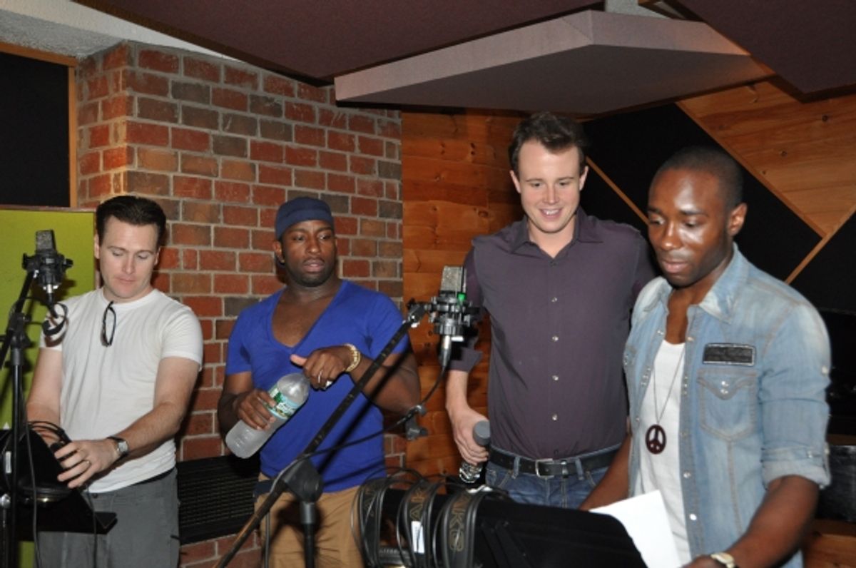 Jared Bradshw, Angelo Rios, Quinn Van Antwerp and John Edwards at 