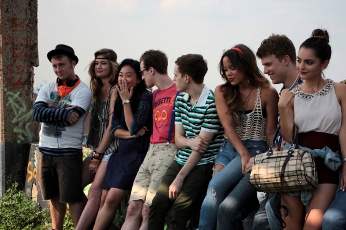 Gerard Canonico, Alice Lee, Alex Wyse, Taylor Trensch, Elizabeth Judd, Jason Hite, Sara Kapner at 