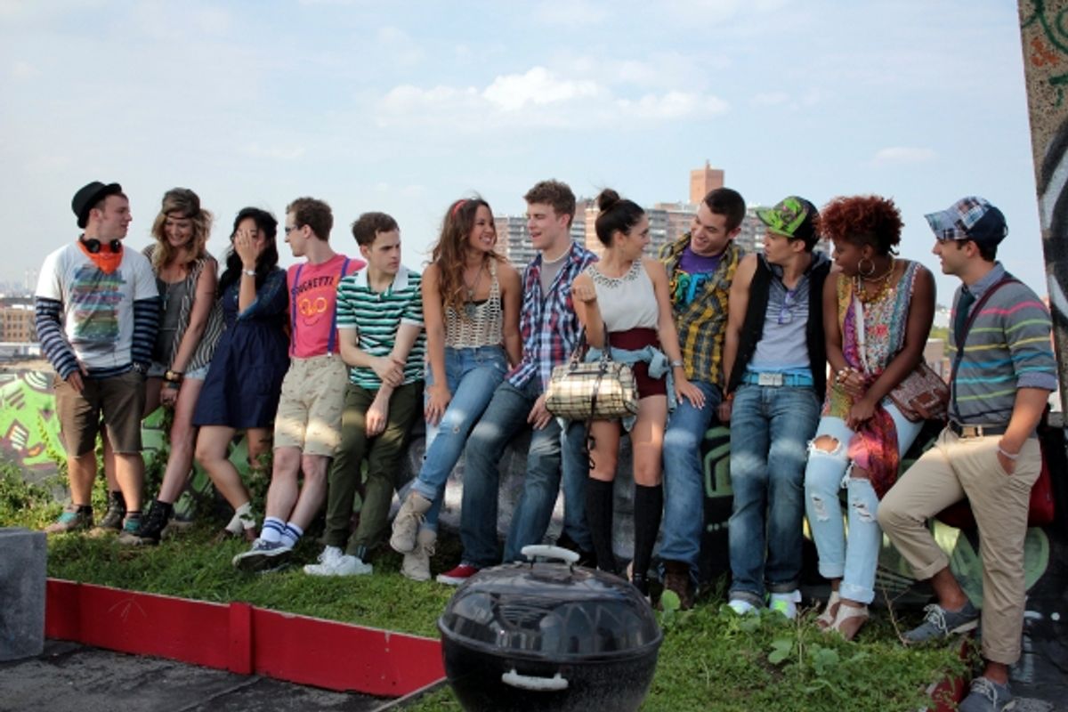 Gerard Canonico, Alice Lee, Alex Wyse, Taylor Trensch, Elizabeth Judd, Jason Hite, Sara Kapner,  Casey Garvin, Justin Gregory Lopez, Ariana Groover, Michael Tacconi at 