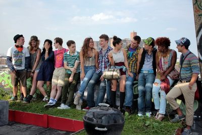 Gerard Canonico, Alice Lee, Alex Wyse, Taylor Trensch, Elizabeth Judd, Jason Hite, Sa Photo