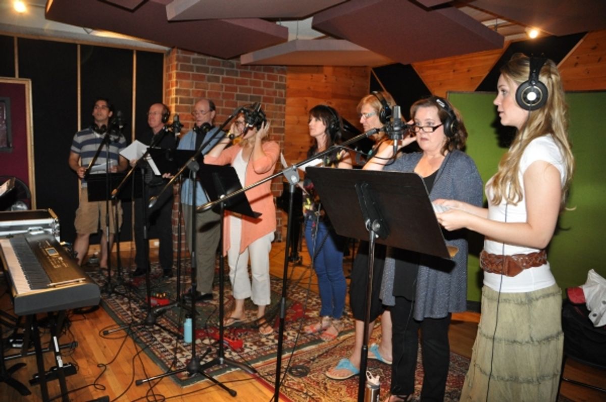 Sean MacLaughlin, D.C. Anderson, Michael Howard Jones, Donna English, Maree Johnson, Karen Mason, May Van Arsdel and Analisa Leaming at 