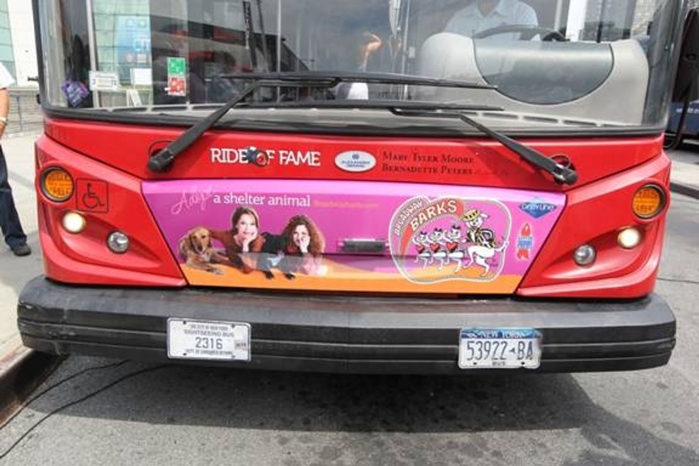 Photo Flash: Bernadette Peters and Mary Tyler Moore Welcomed into Gray Line's Ride of Fame Campaign Photo Flash: Bernadette Peters and Mary Tyler Moore Welcomed into Gray Line's Ride of Fame Campaign Image