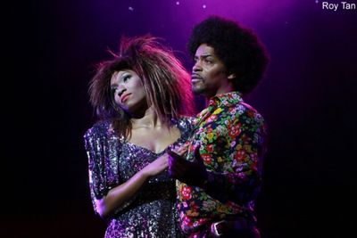 Emi Wokoma as Tina Turner and Chris Tummings as Ike Turner Photo