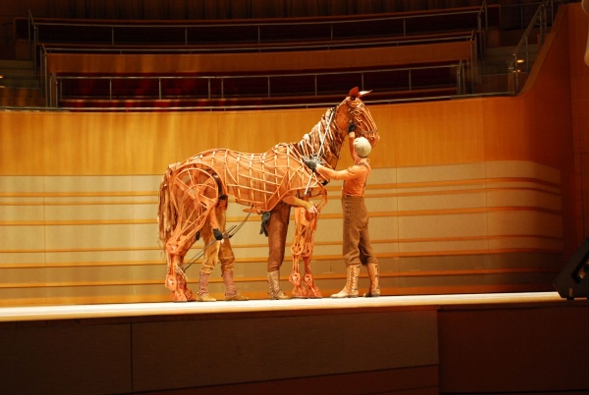 Ian Piears (Joey Hind), Stuart Angell (Joey Heart), Tommy Luther (Joey Head) at 