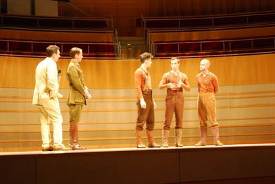 Bob Bucci, Ian Piears (Joey Hind), Stuart Angell (Joey Heart), Tommy Luther (Joey Hea Photo