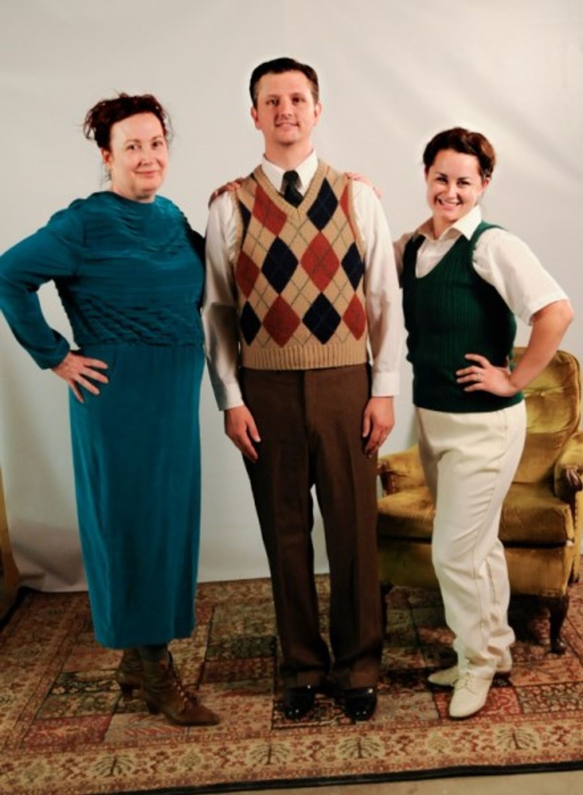 Randy King as Albert Lewis; Ken Foody as C.S. 'Jack' Lewis at 