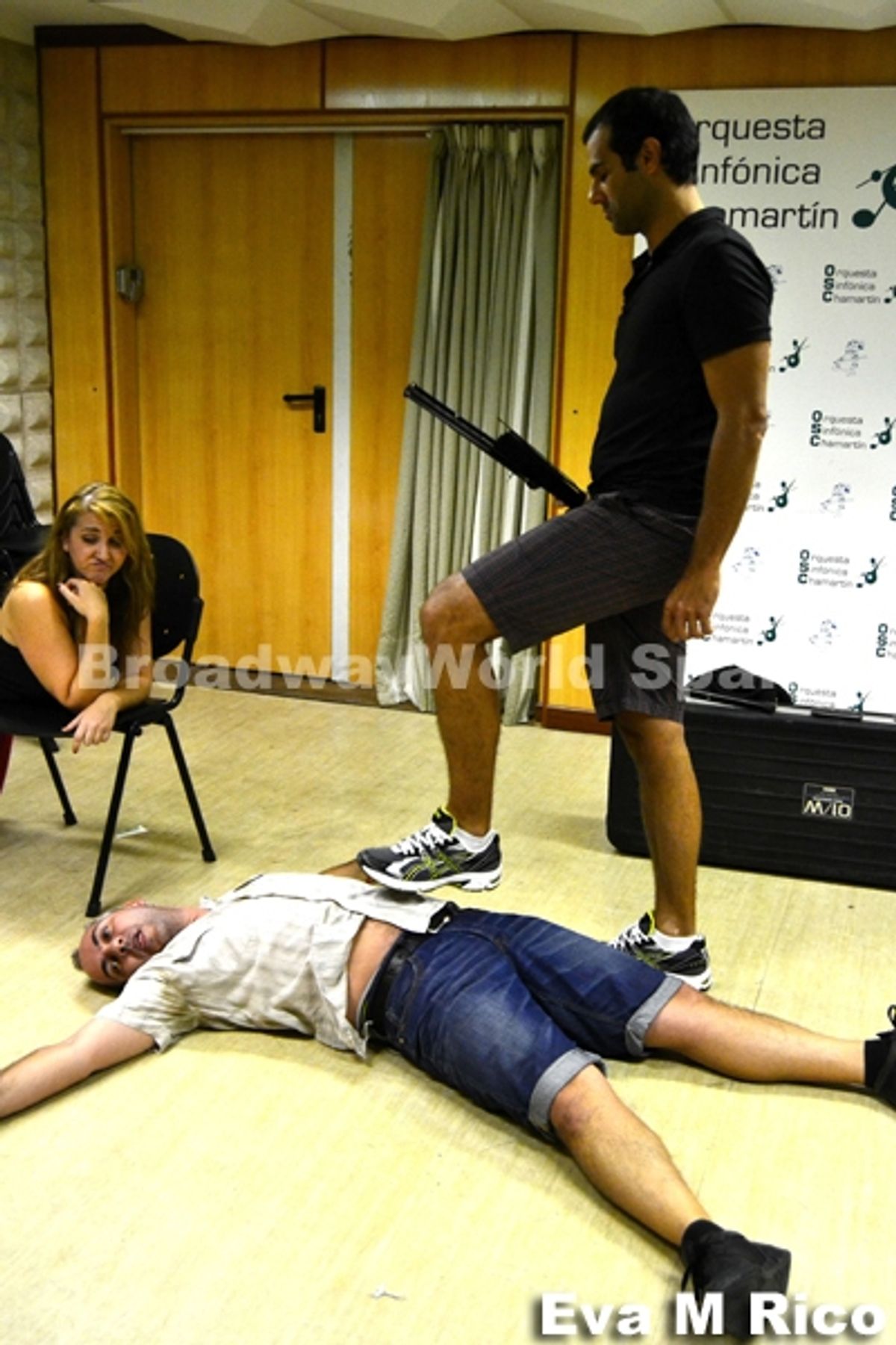 David Ordinas, Salvador Toscano y Elsa Alvaro at 