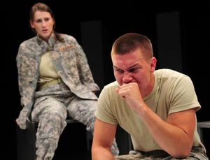 Amanda Collins and Jimi Stanton @ BroadwayWorld Amanda Collins and Jimi Stanton Photo