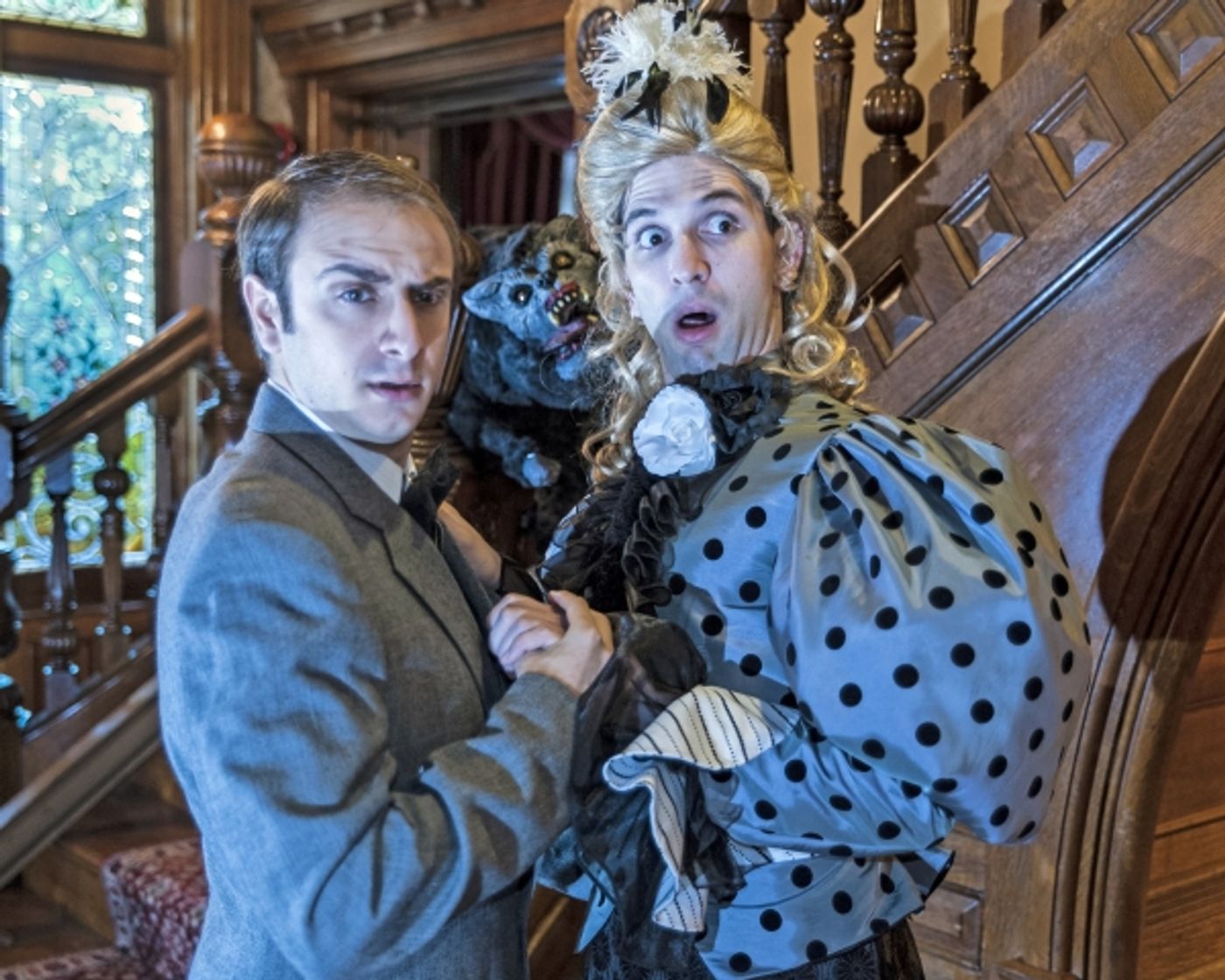 Photo Flash: First Look at John DeSilvestri and Christopher Scheer in CRT's THE MYSTERY OF IRMA VEP, 8/29  Image