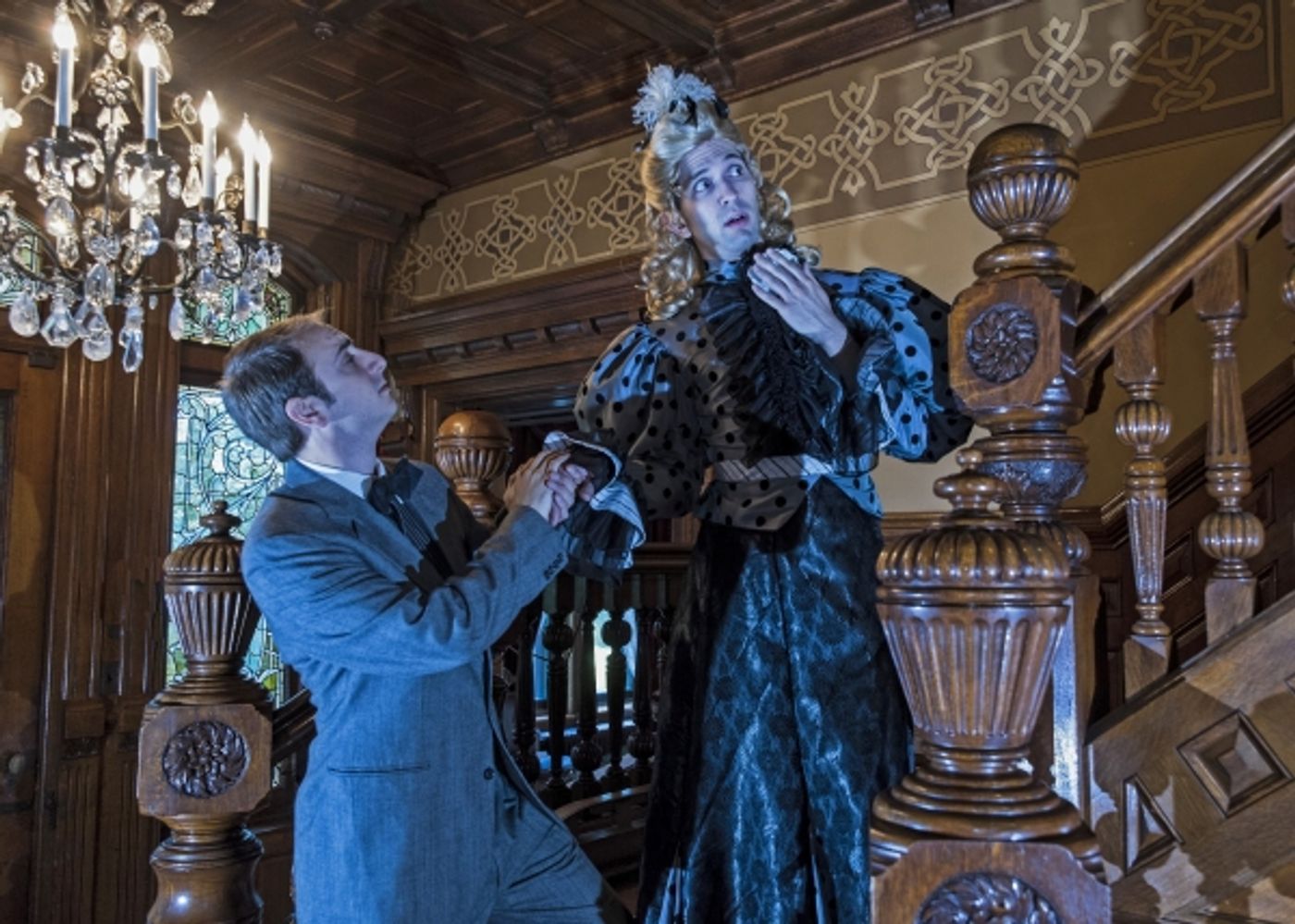 Photo Flash: First Look at John DeSilvestri and Christopher Scheer in CRT's THE MYSTERY OF IRMA VEP, 8/29  Image