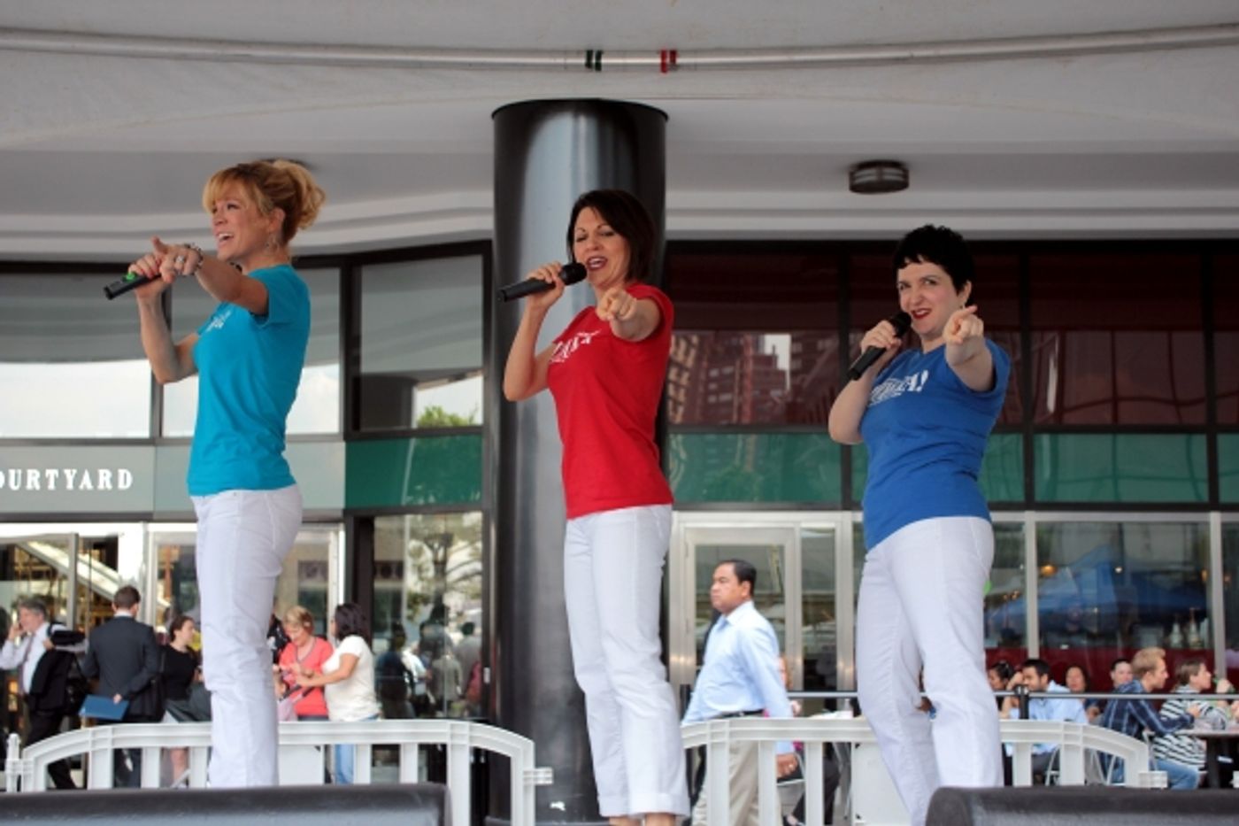 Photo Coverage: ROCK OF AGES, MAMMA MIA!, and More Perform at 'Taste of Broadway' Photo Coverage: ROCK OF AGES, MAMMA MIA!, and More Perform at 'Taste of Broadway' Image