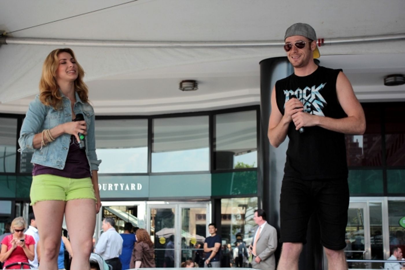 Photo Coverage: ROCK OF AGES, MAMMA MIA!, and More Perform at 'Taste of Broadway' Photo Coverage: ROCK OF AGES, MAMMA MIA!, and More Perform at 'Taste of Broadway' Image