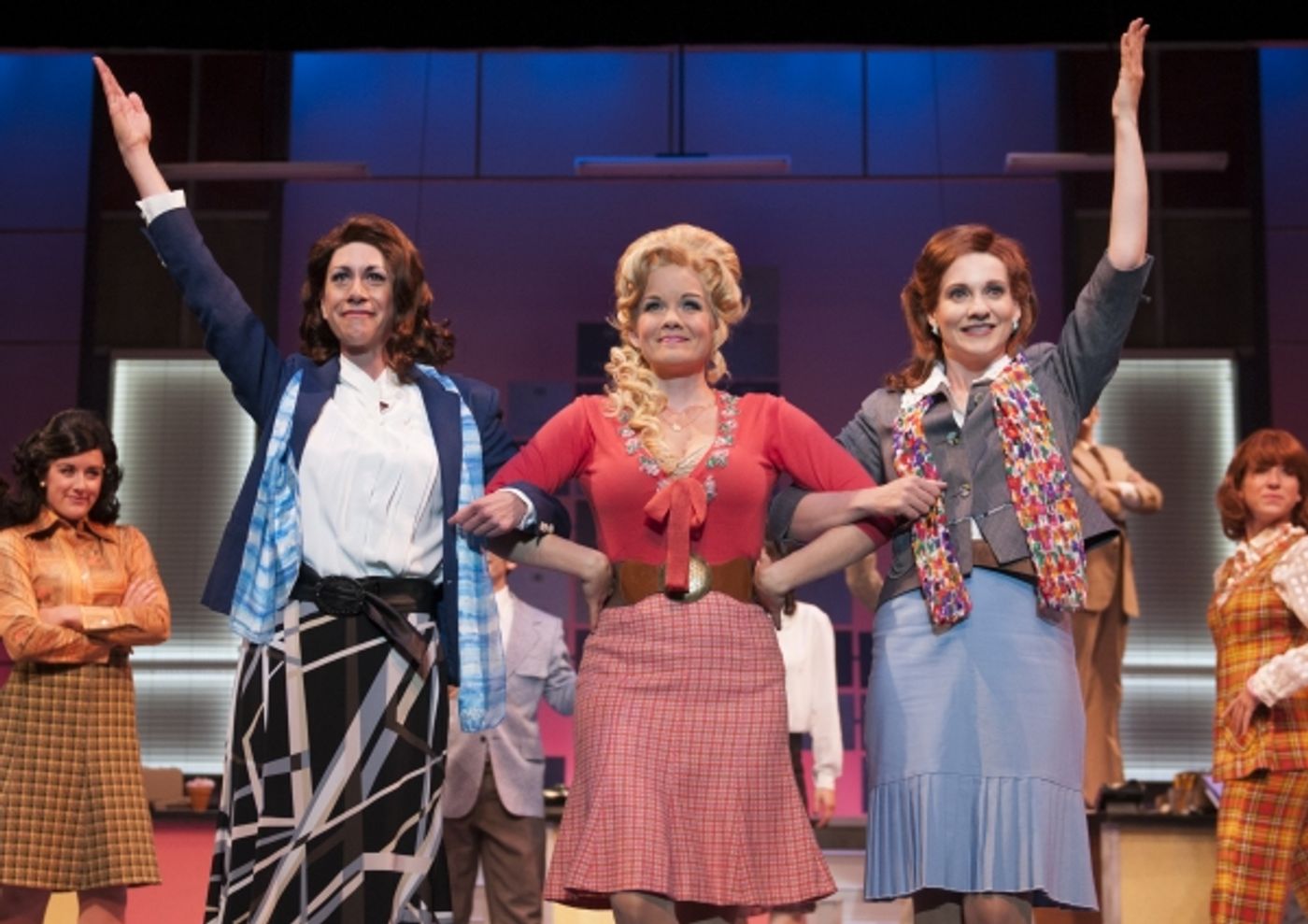 Photo Flash: Sneak Peek at Becky Gulsvig, Carrie McNulty and Erica Aubrey in Ogunquit's 9 TO 5  Image