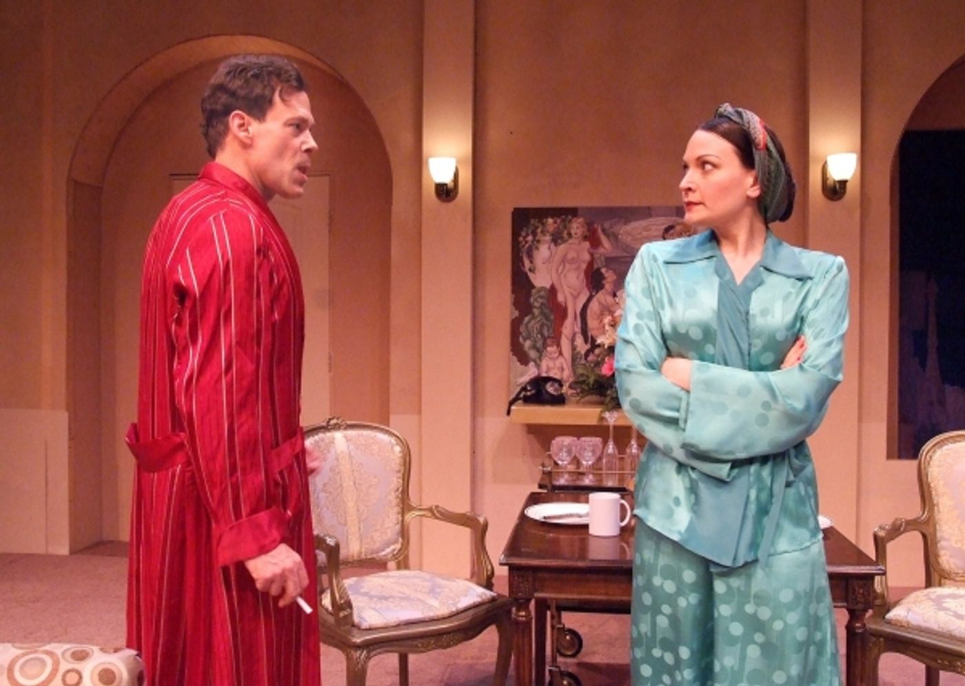 Photo Flash: First Look at Rubicon Theatre's PRIVATE LIVES, Opening 9/8  Image