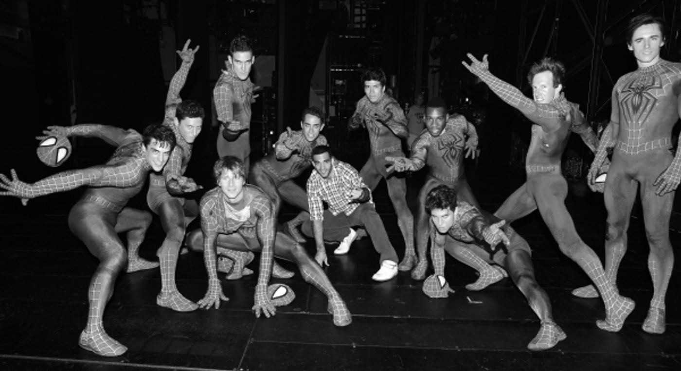 Photo Coverage: Olympic Gymnast Danell Leyva Visits SPIDER-MAN Photo Coverage: Olympic Gymnast Danell Leyva Visits SPIDER-MAN Image