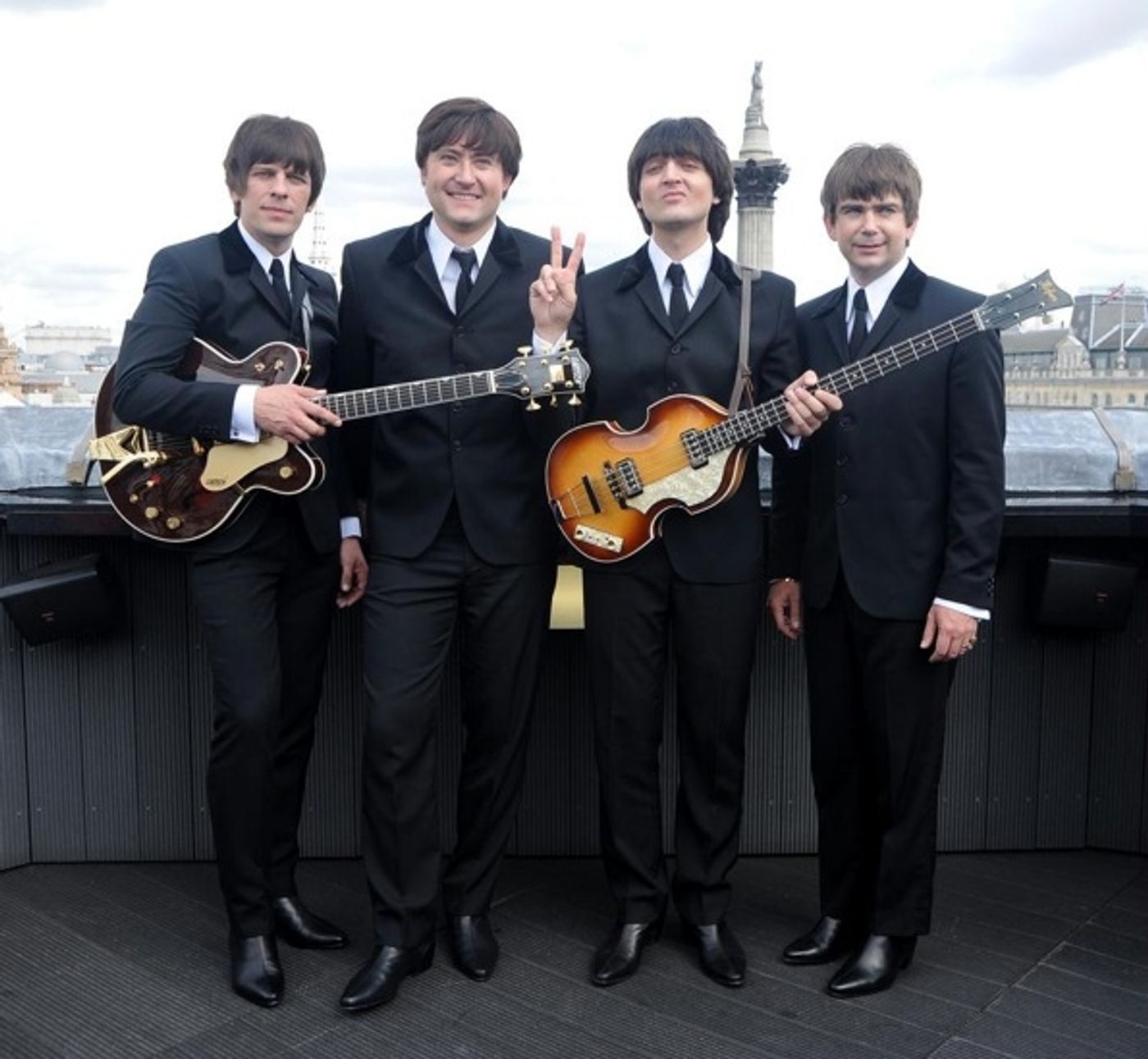 Photo Flash: West End's LET IT BE Plays Rooftop Gig!  Image