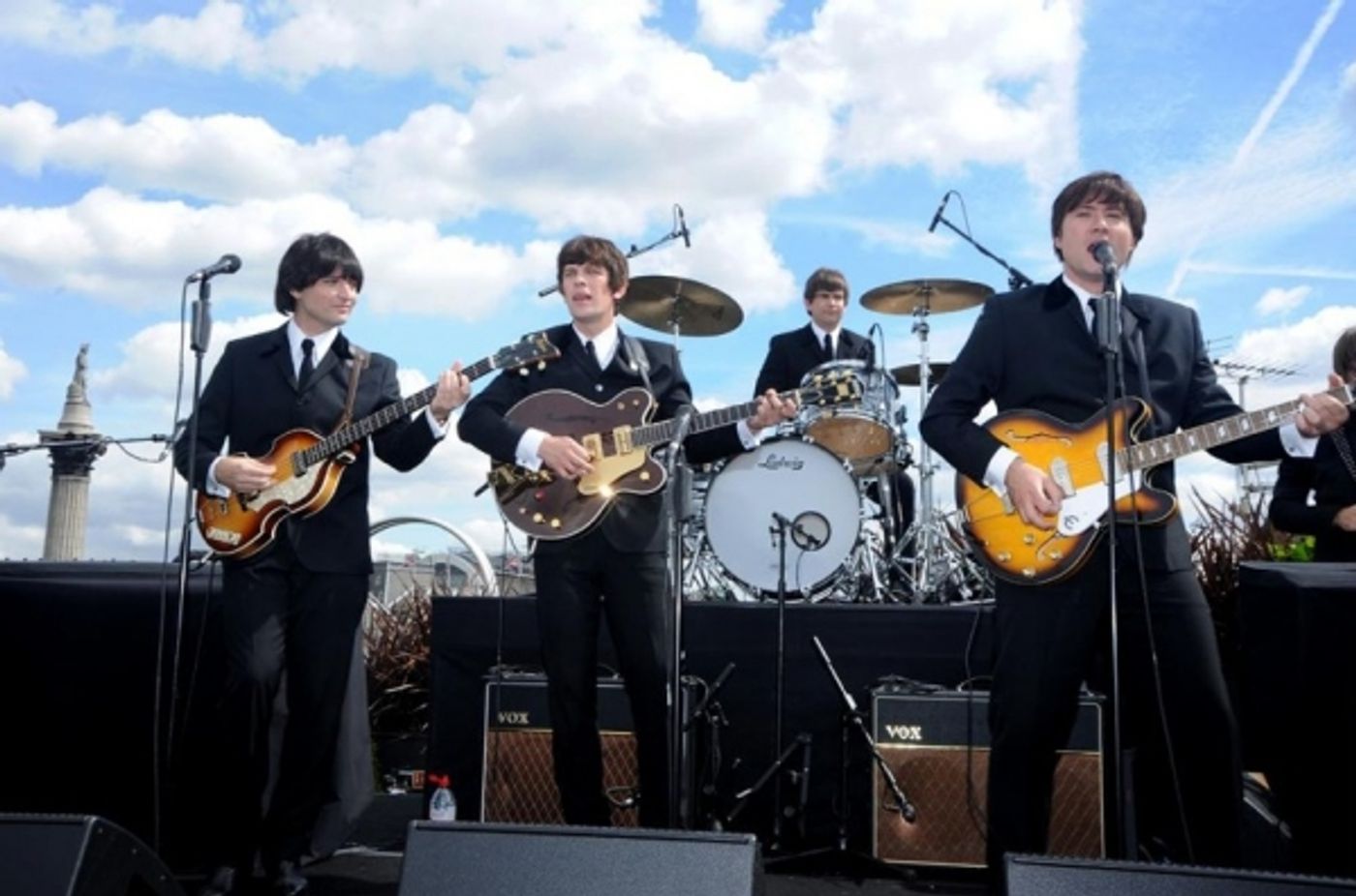 Photo Flash: West End's LET IT BE Plays Rooftop Gig!  Image