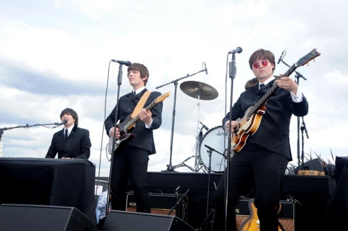 Photo Flash: West End's LET IT BE Plays Rooftop Gig!  Image